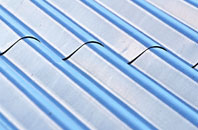 Lyde Green corrugated roofing